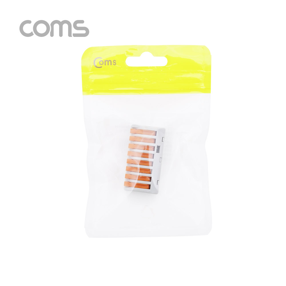 Coms 터미널 블록 8핀 / 일방향 / 와이어 커넥터 / 접속 단자 / Toolless / DC 전원 전용