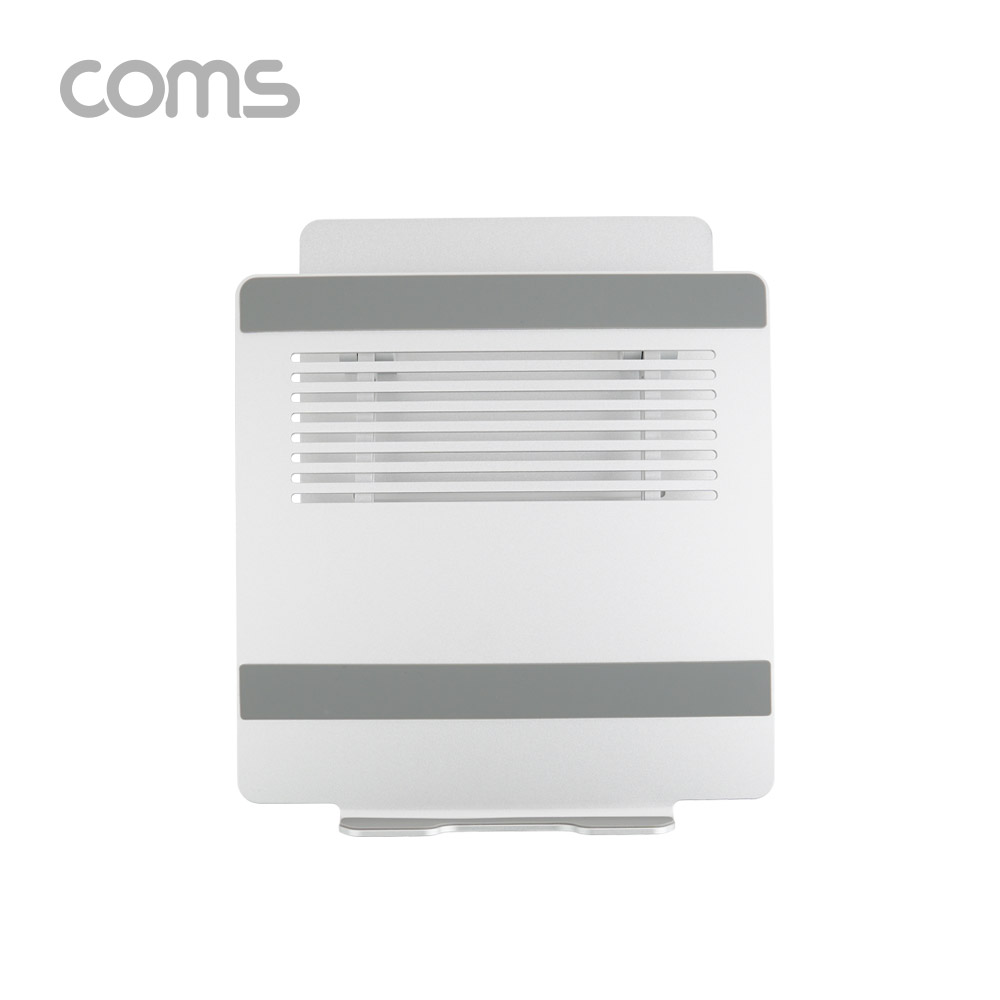 Coms 알루미늄 노트북 거치대 / 스탠드 / 받침대 / 접이식 / 각도조절