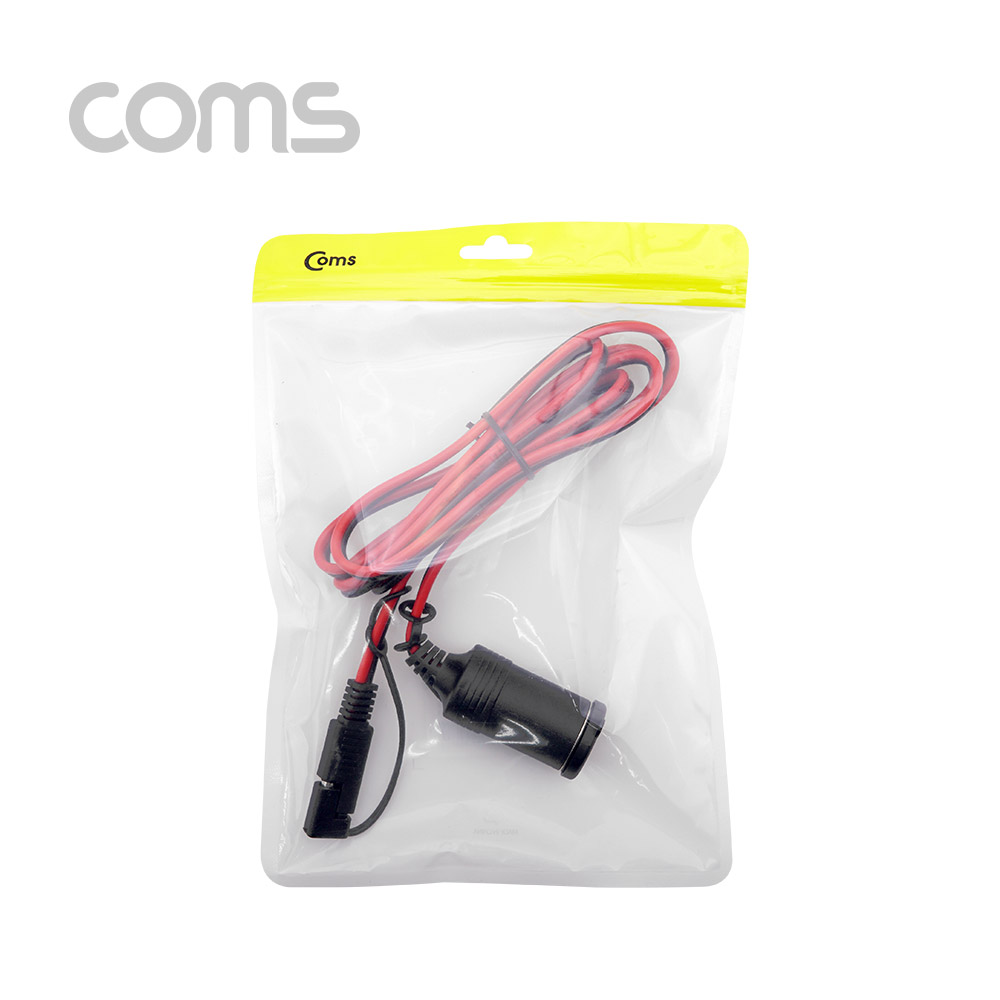 Coms SAE 변환 케이블(시가잭) 1M - SAE to 시가 소켓