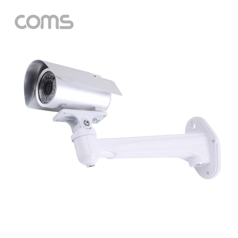 Coms CCTV용 거치대(Silver) / Metal / 1관절 각도조절