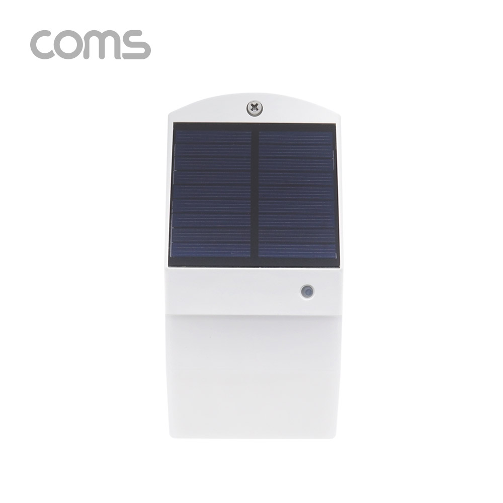 Coms 태양광 LED 램프 / 라이트 / 벽면 거치형 / 정원등