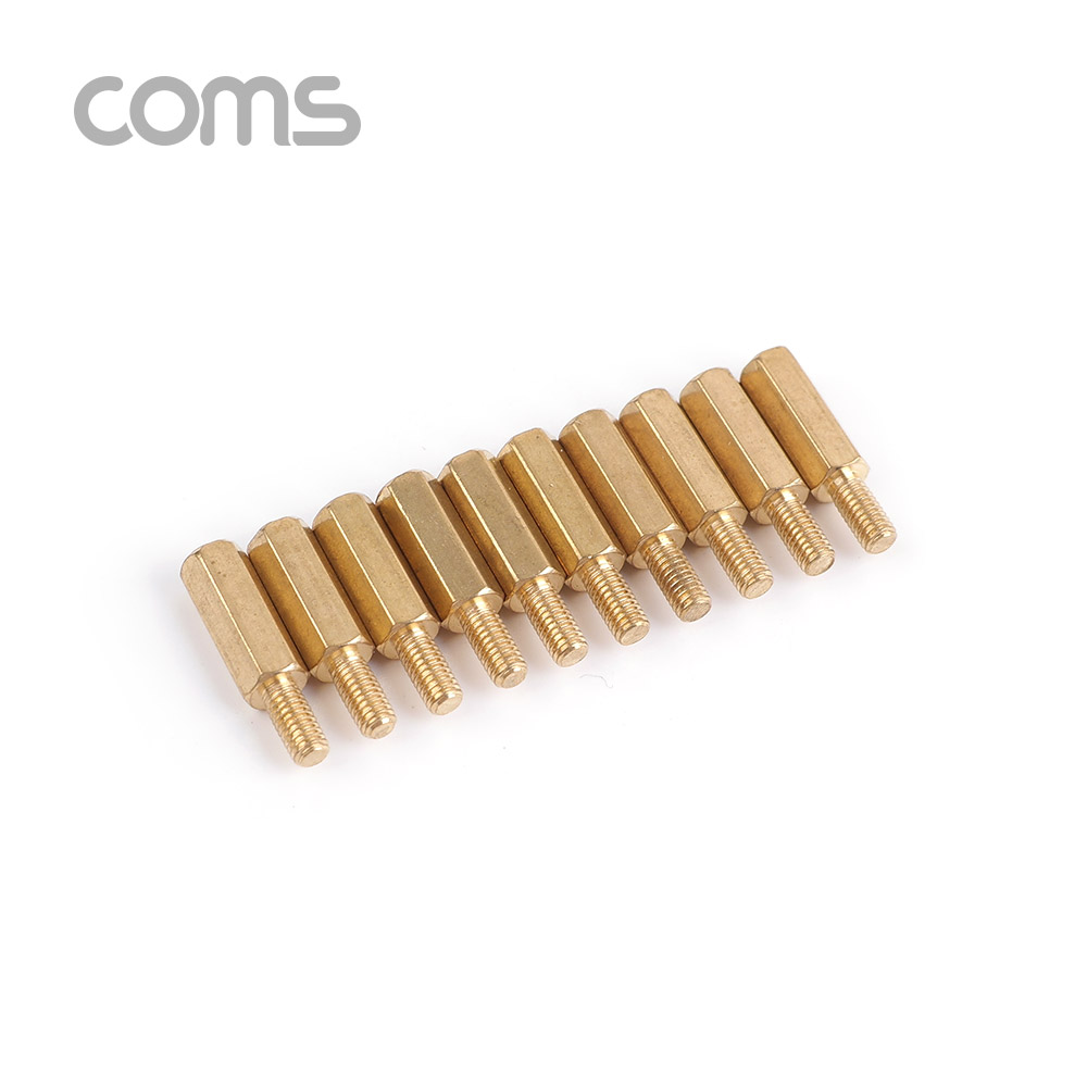 Coms 육각나사 (수/암) / 나사류 / 1.8cm / 10ea
