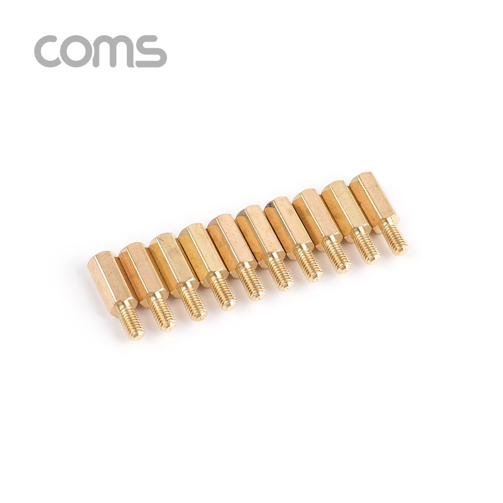 Coms 육각나사 (수/암) / 나사류 / 1.5cm / 10ea