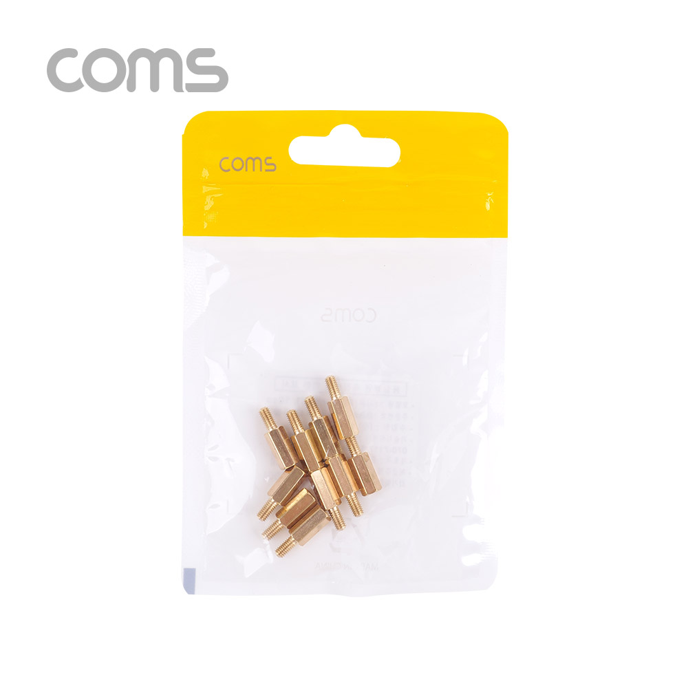 Coms 육각나사 (수/암) / 나사류 / 1.5cm / 10ea