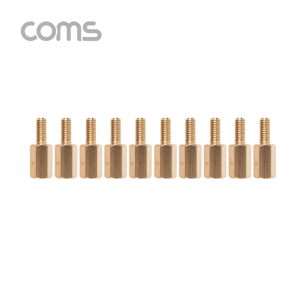 Coms 육각나사 (수/암) / 나사류 / 1.3cm / 10ea