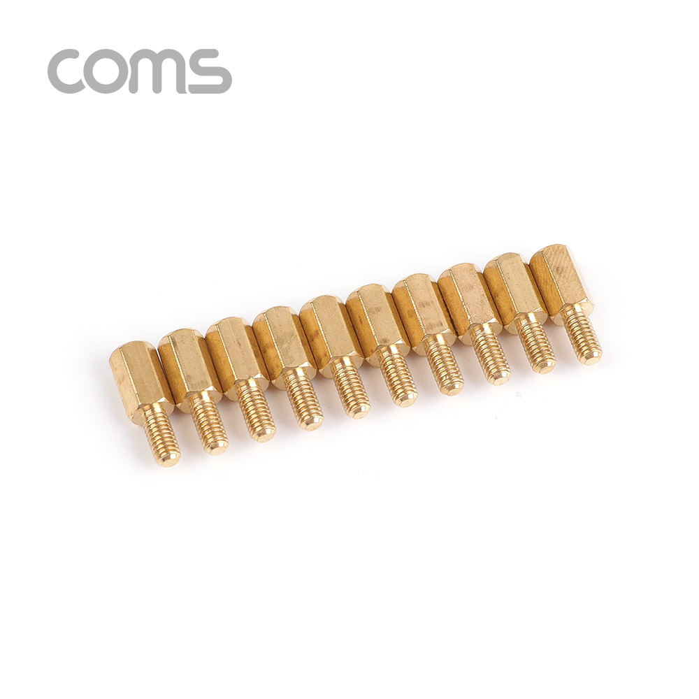 Coms 육각나사 (수/암) / 나사류 / 1.3cm / 10ea