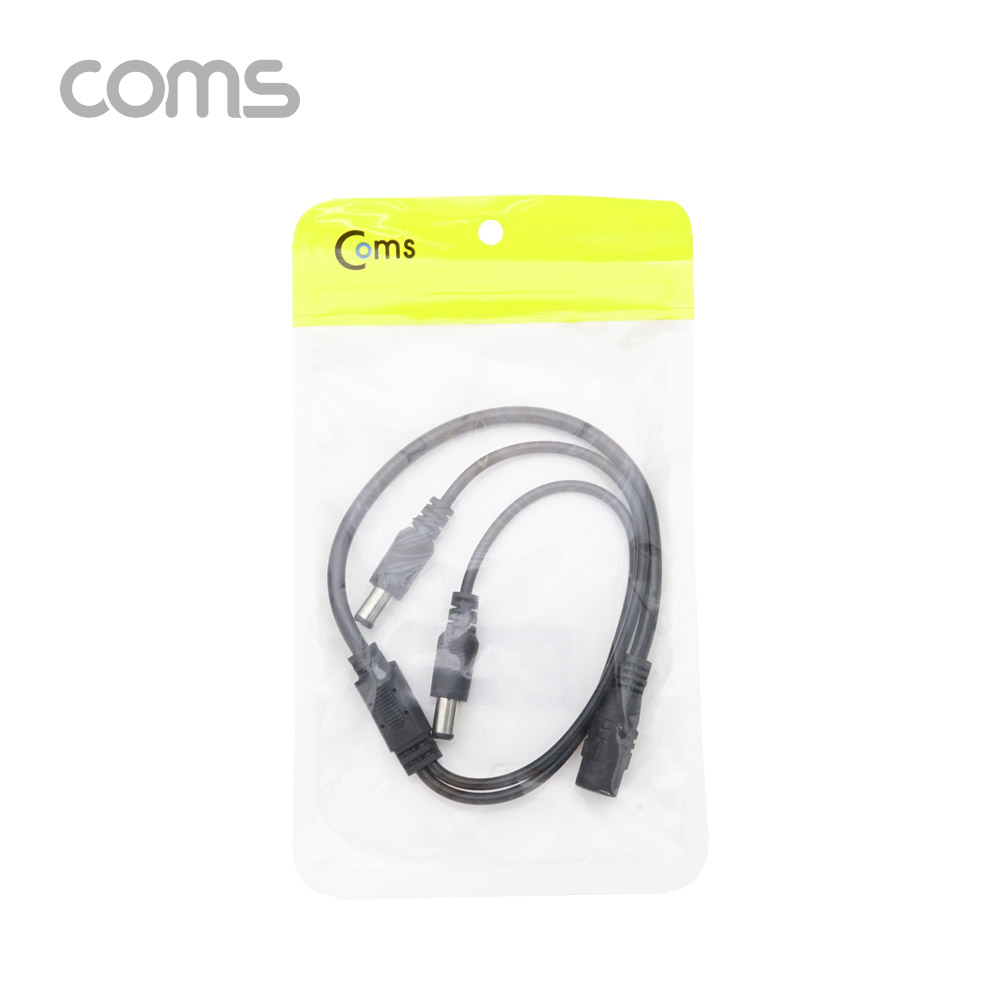 Coms DC 전원 분배기 / 2분배 / 1DC(F) to 2DC(M) / 40cm