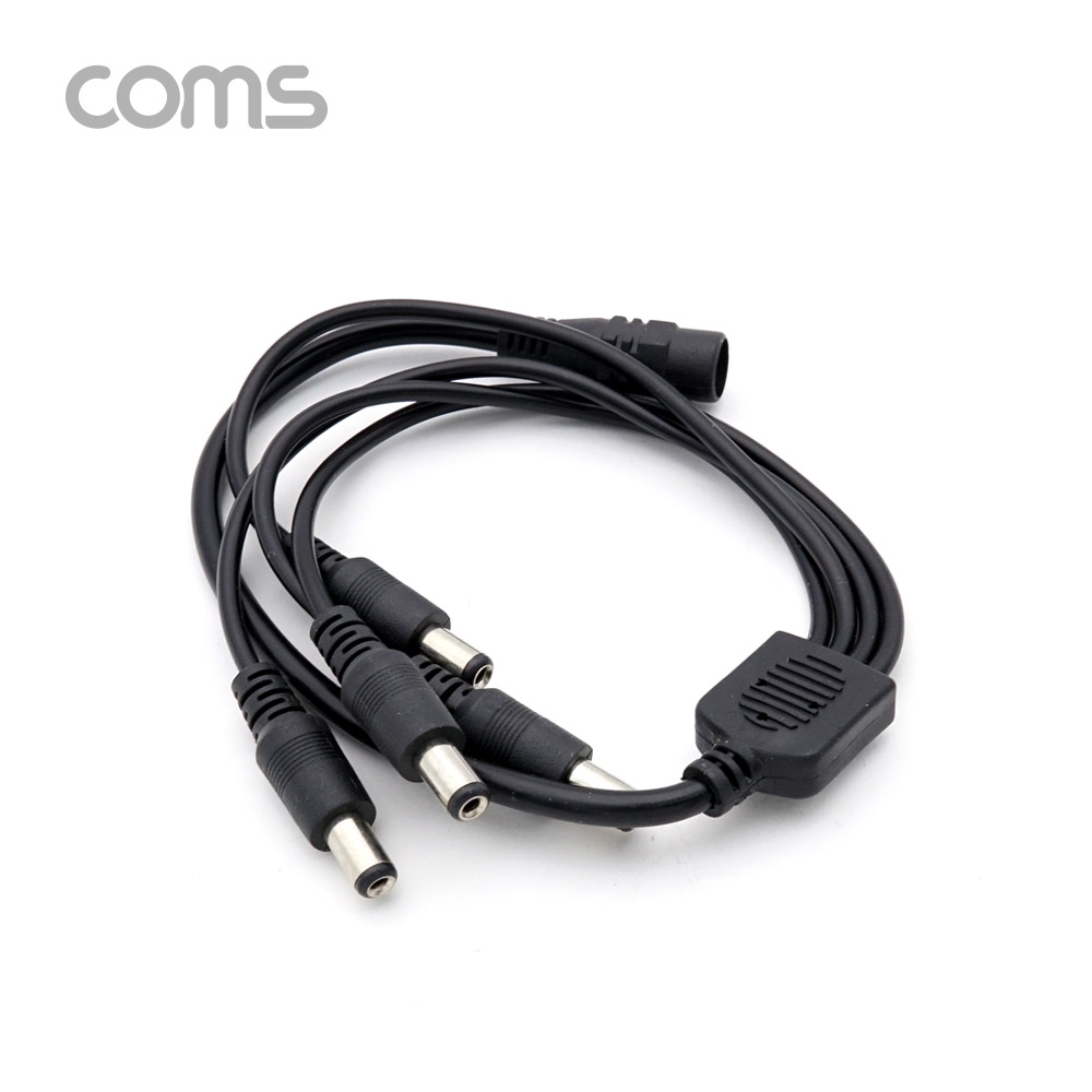 Coms DC 전원 분배기 / 4분배 / 1DC(F) to 4DC(M) / 40cm