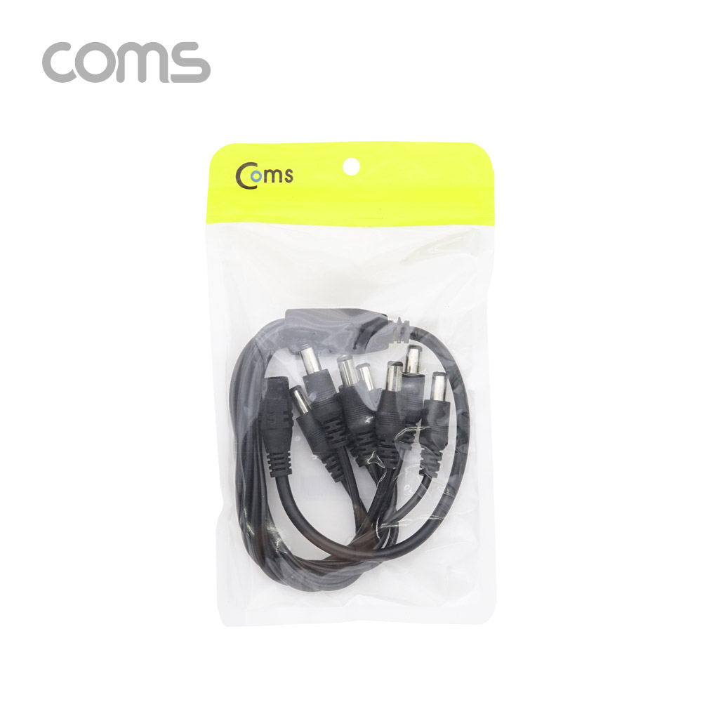Coms DC 전원 분배기 / 8분배 / 1DC(F) to 8DC(M) / 40cm