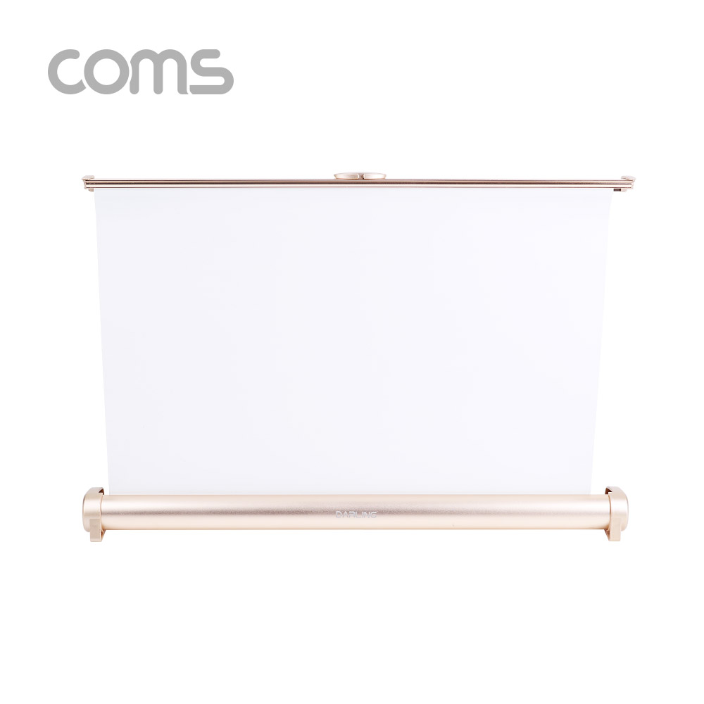 Coms 프로젝터 스크린(스탠드형) / 미니 휴대용 / 22.5형 / 16:9