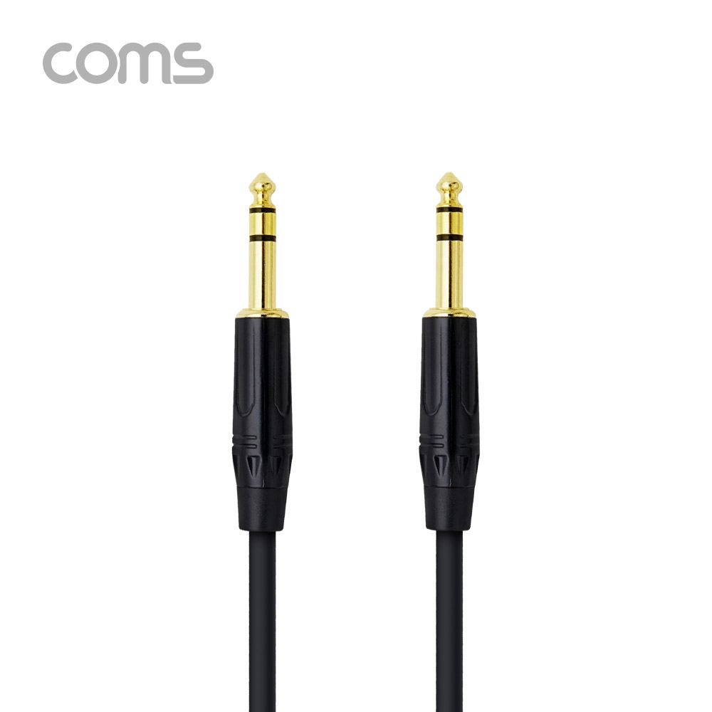 Coms OFC 스테레오 케이블 6.5ø(6.3ø) 1.8M