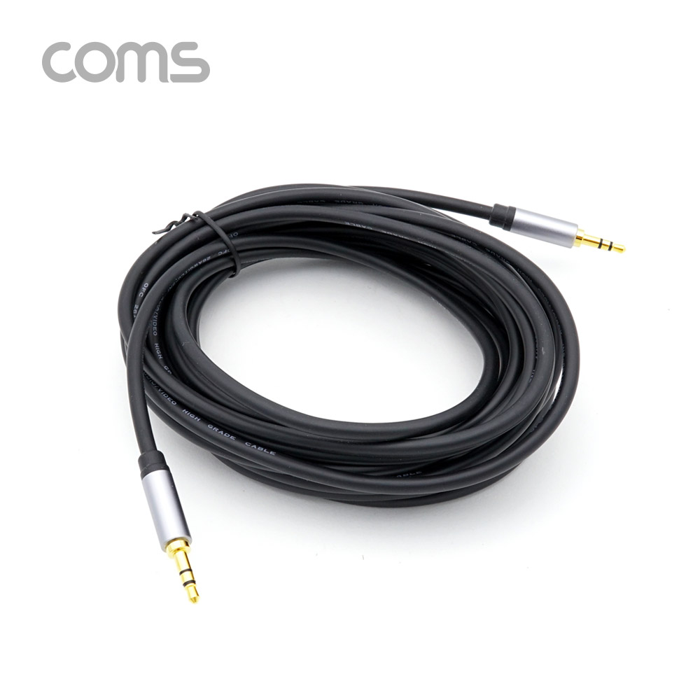 Coms OFC 스테레오 케이블 (3.5ø) 5M