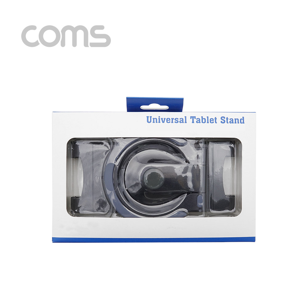 Coms 태블릿 거치대(7/10형 태블릿 전용), Black - 360도 회전/손목거치