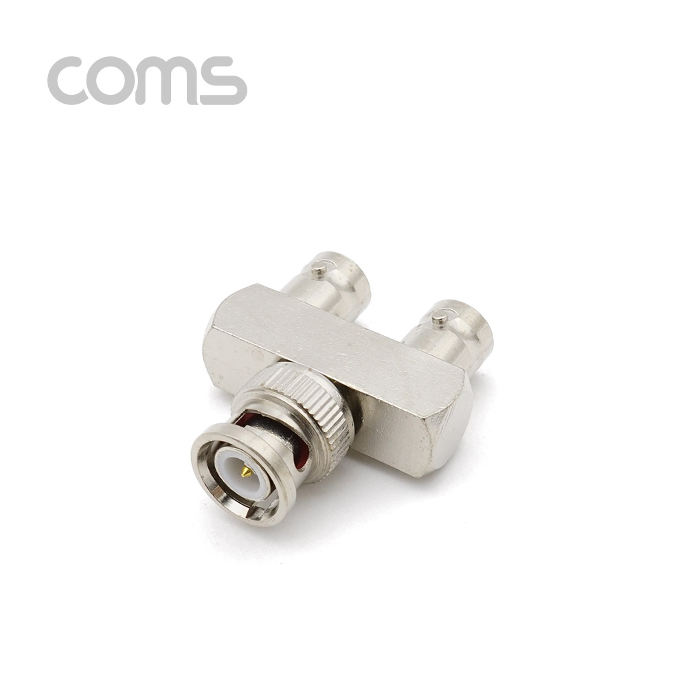 Coms BNC 젠더 Y 형(M/Fx2)