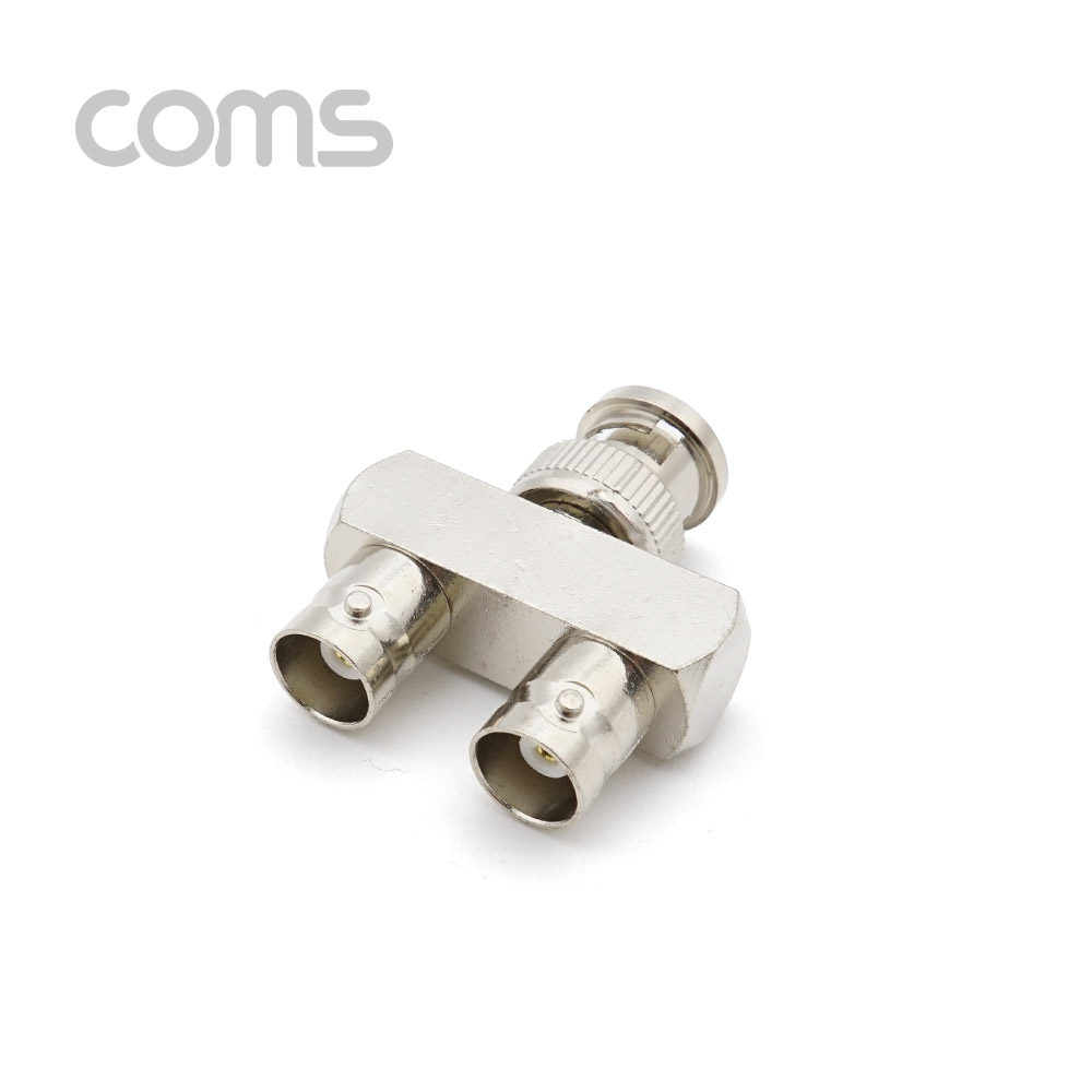 Coms BNC 젠더 Y 형(M/Fx2)