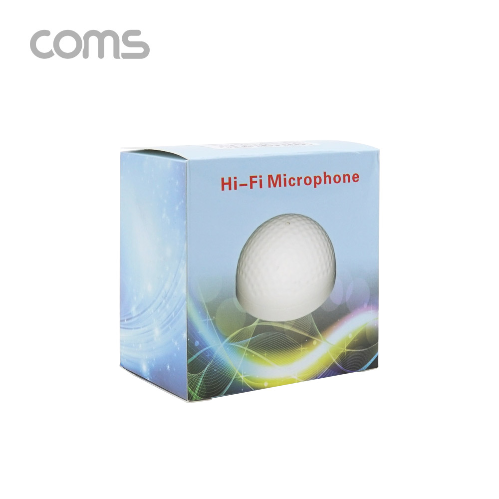 Coms CCTV용 오디오 모니터 마이크 / CCTV 마이크 / RCA 전용 / 원형