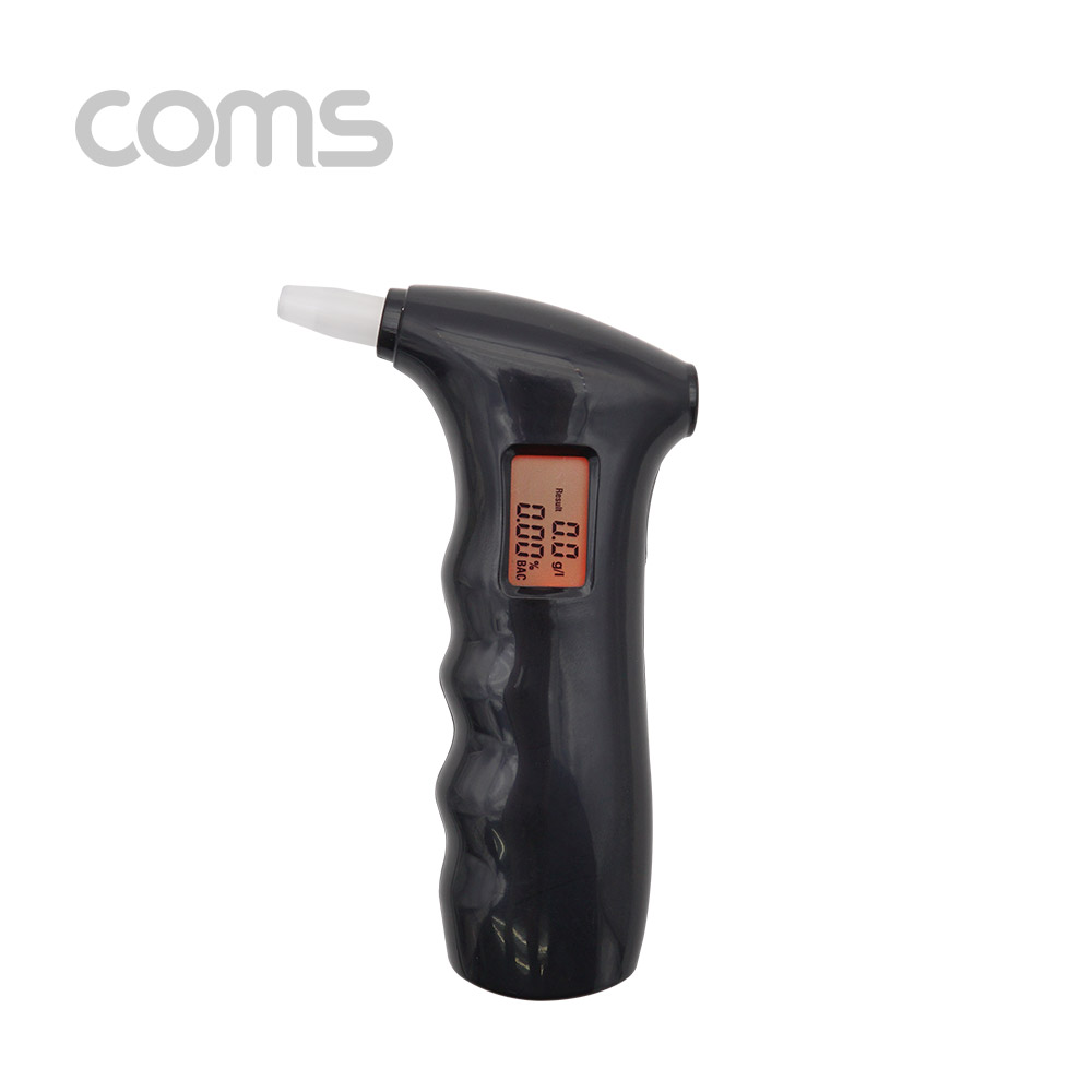 Coms 음주측정기(그립형), 0.00%~0.19%/알코올(알콜) 테스터기
