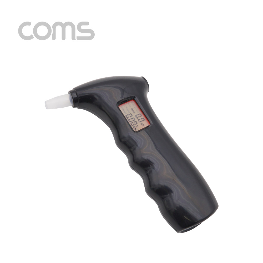 Coms 음주측정기(그립형), 0.00%~0.19%/알코올(알콜) 테스터기
