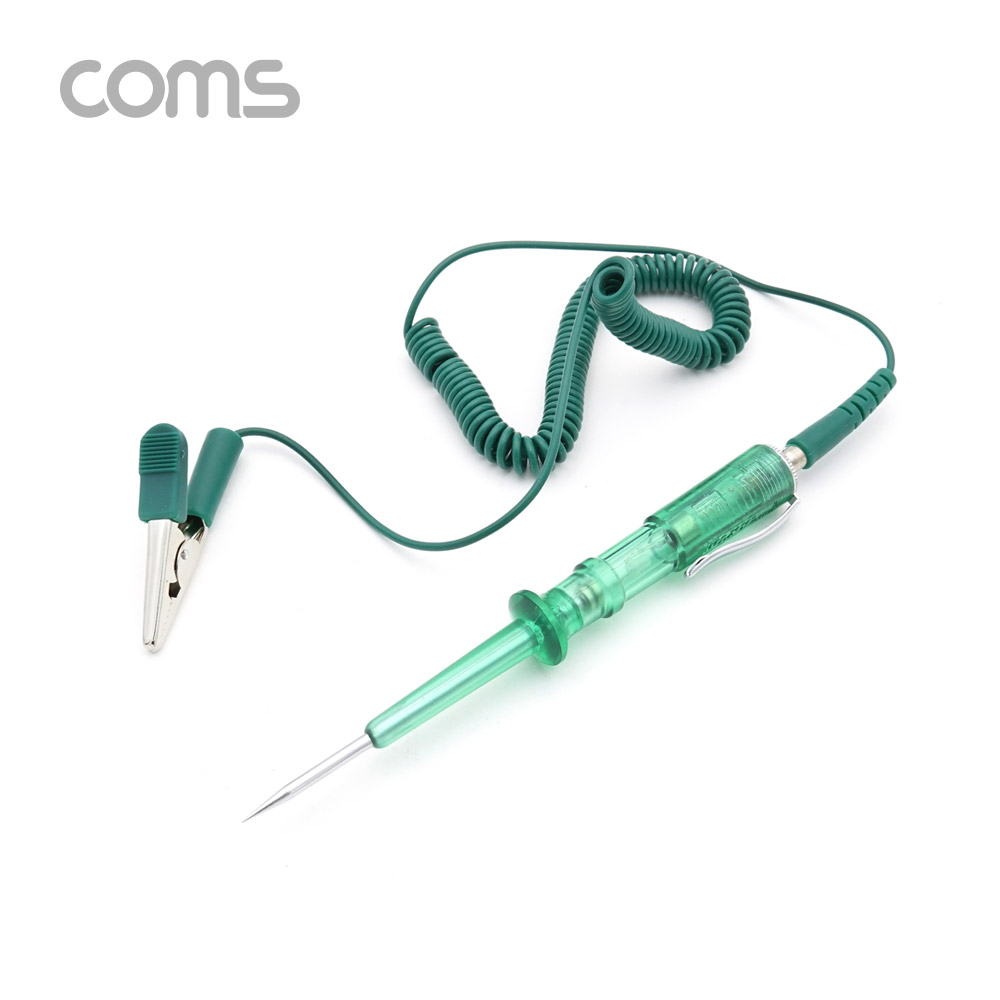Coms 차량 전압 측정 테스터기 / 배선 테스터기 / 12~24V / 펜형