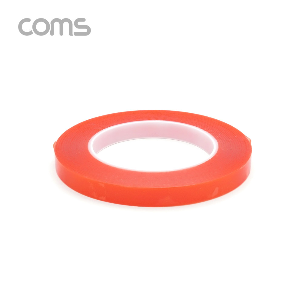 Coms 절연 테이프(Red 비닐) 12mm / 0.13mm x 25m