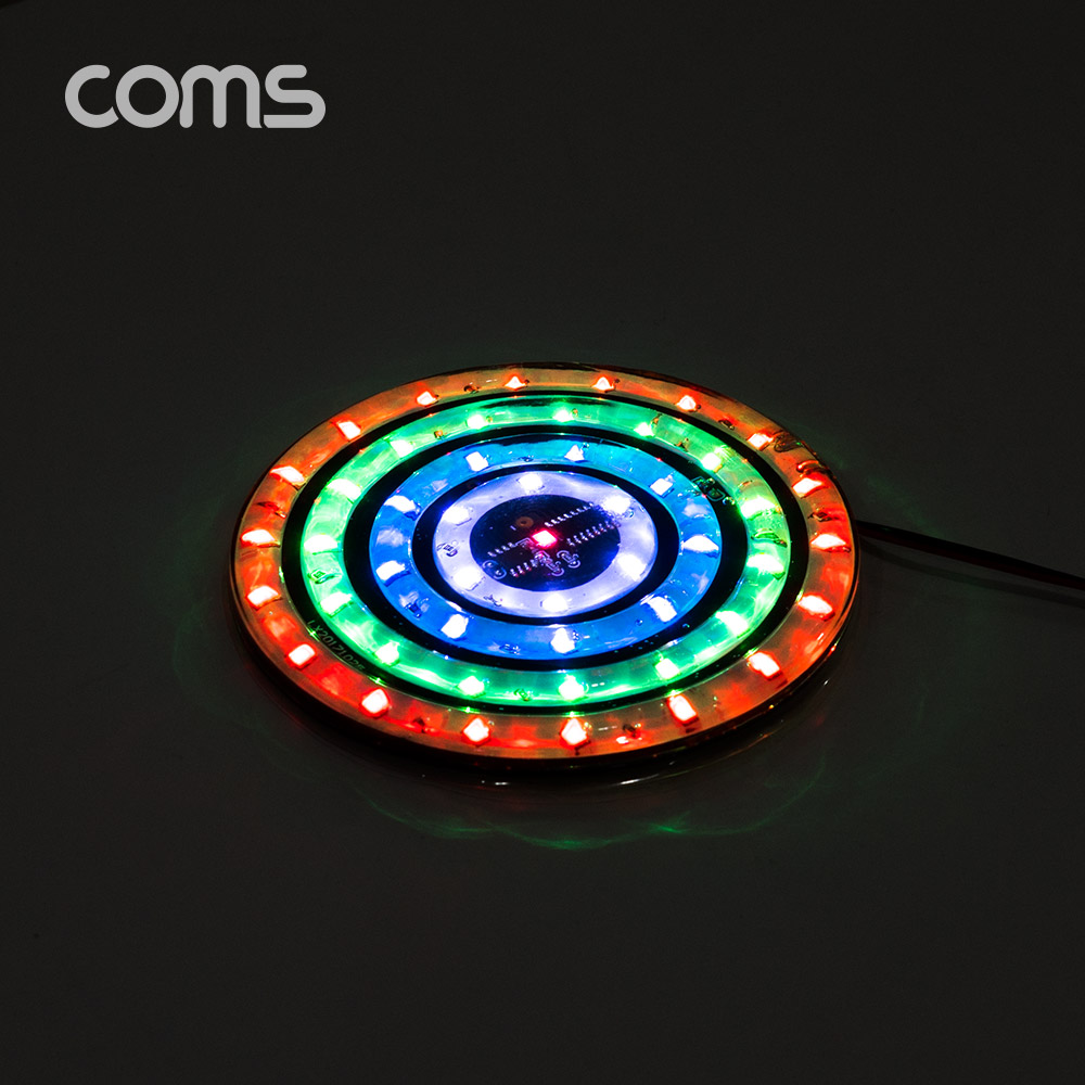 Coms 원형 LED 점멸등 / 100mm