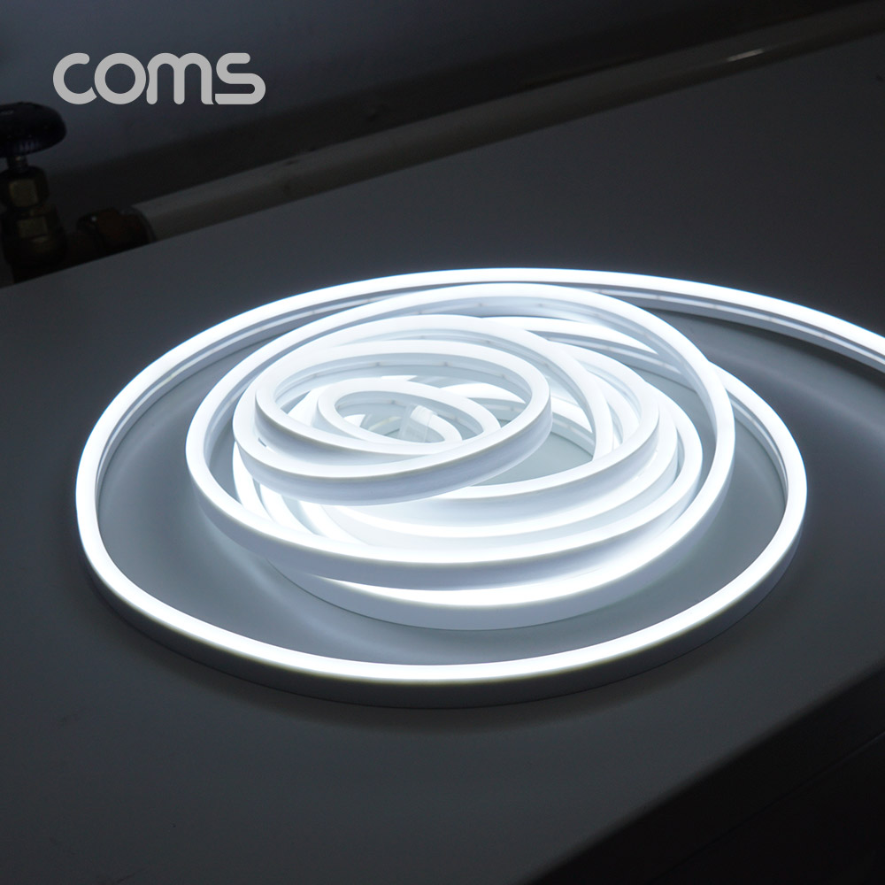 Coms LED 슬림형(줄/띠형) / DC전원 / 5M / White