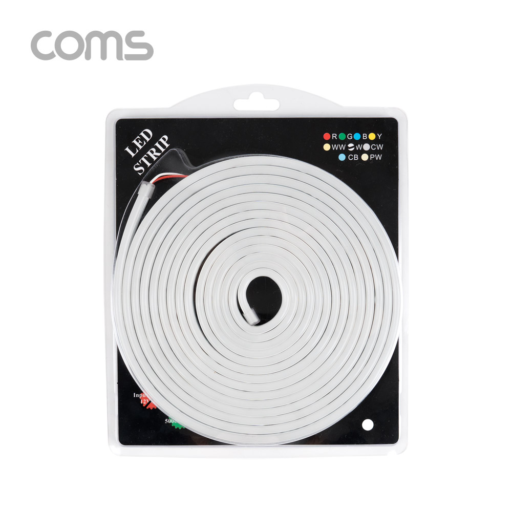 Coms LED 슬림형(줄/띠형) / DC전원 / 5M / White