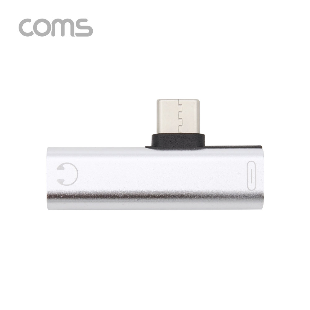 Coms USB 3.1(Type C) AUX 젠더 / 충전+스테레오 / 화웨이, 샤오미 전용(국내폰 사용불가)