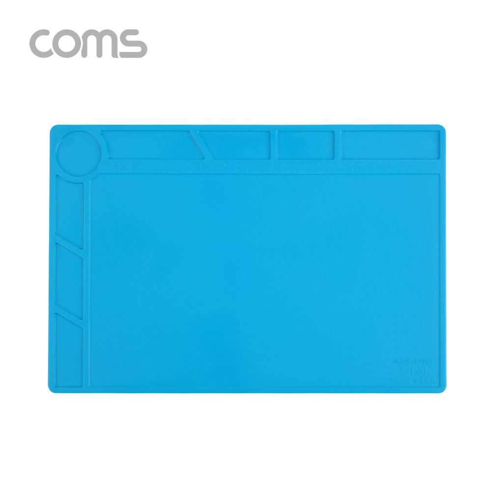 Coms 작업용 절연 매트 / 실리콘 작업 패드 / 340 x 230mm