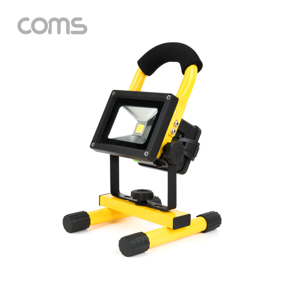 Coms 램프 (LED 캠핑용/야외용/휴대용) / 충전식 / Yellow / 10W
