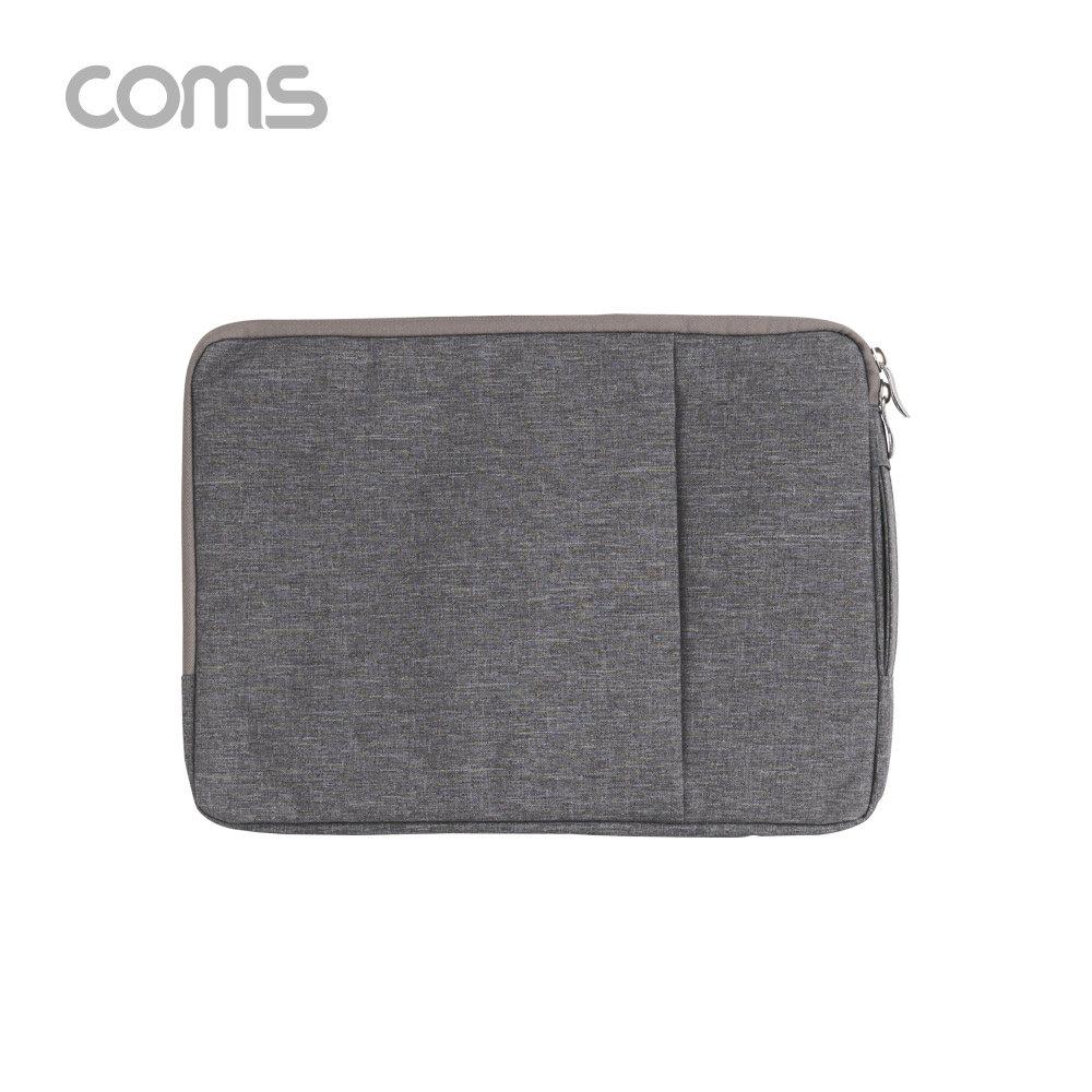 Coms 노트북 파우치 / 노트북 가방 / 슬림형 / 그레이 / 13.3형