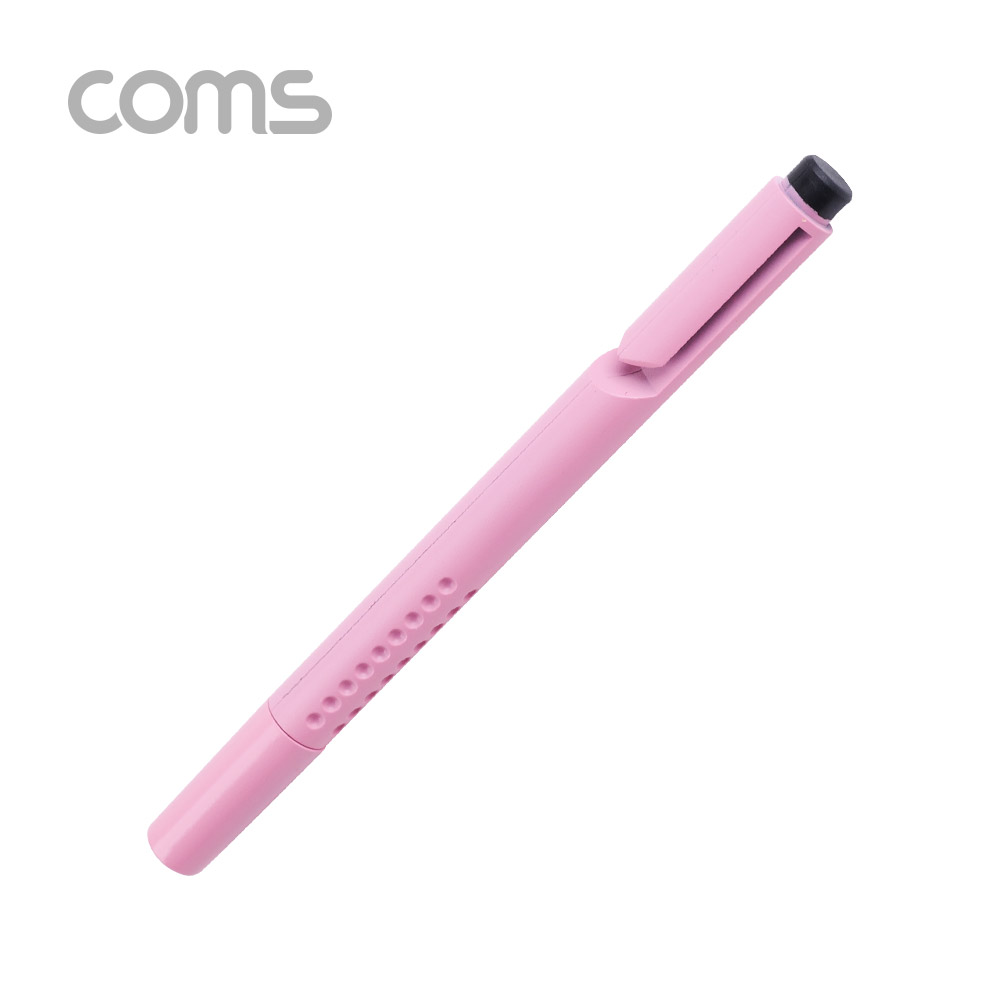 Coms 정전식 스마트폰 터치펜 / 스타일러스 펜 / 디스크형 / Pink