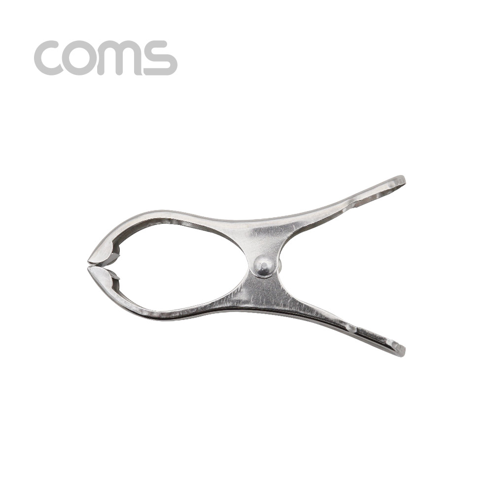 Coms 집게(스틸) / 약 8.5cm