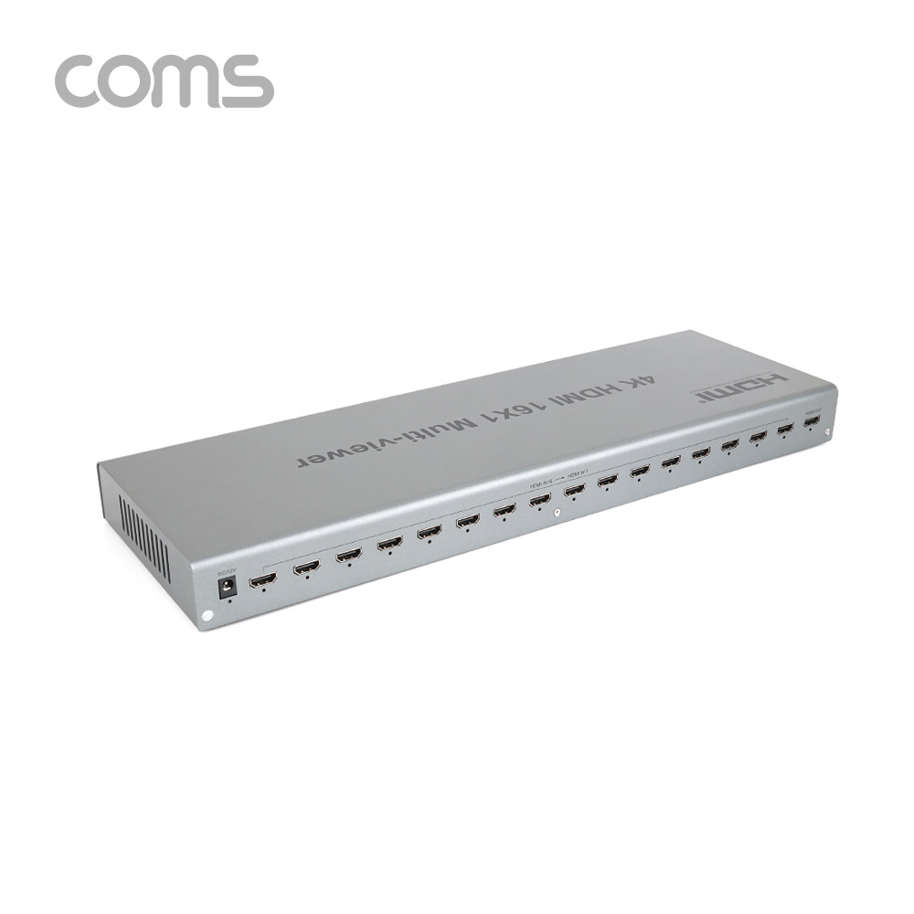 Coms HDMI 화면 분할기(16x1) / 16 Input/1 Output