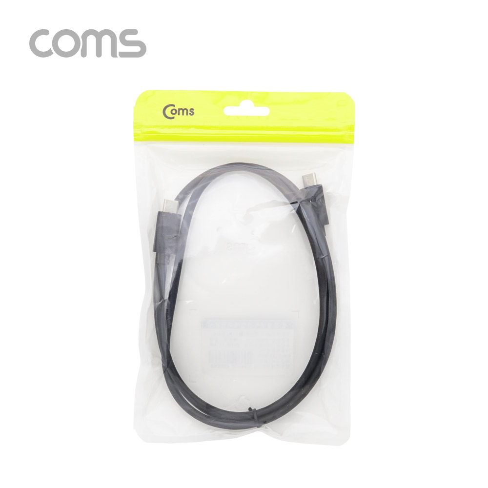 Coms USB 3.1(Type-C) 케이블 C to C (M/M) 1m