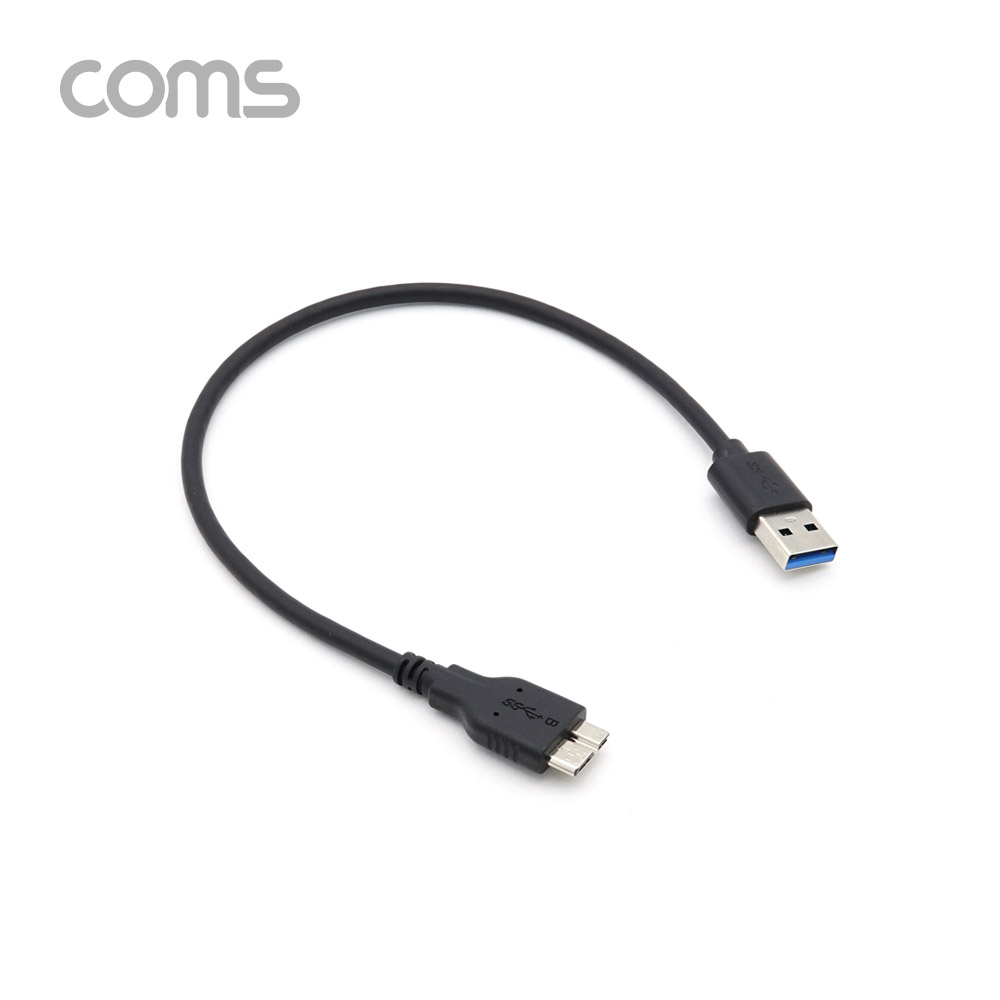 Coms USB 3.0/ Micro USB(B) 변환 케이블 / 30cm
