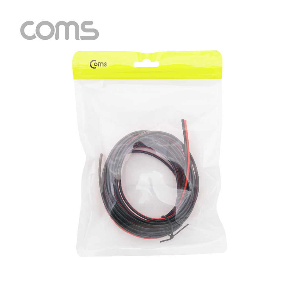 Coms 스피커 케이블 (Red/Black) / 5M