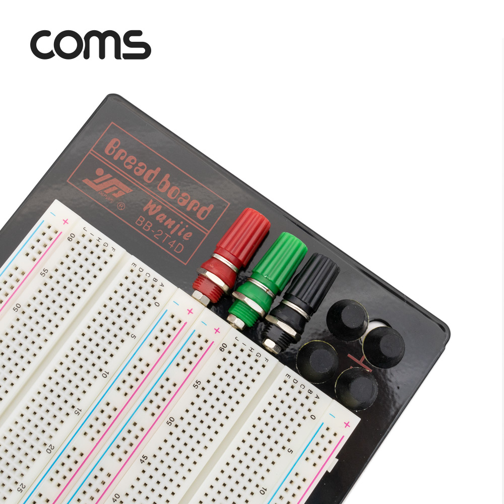 Coms 브레드보드 / 빵판 / 1660핀 (111X165.5X8.5mm)