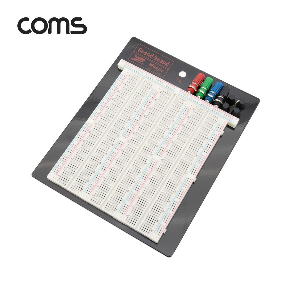 Coms 브레드보드 / 빵판 / 2390핀 (165.5X176X8.5mm)