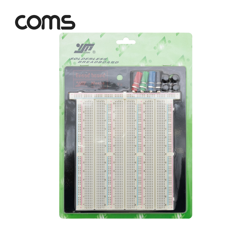 Coms 브레드보드 / 빵판 / 2390핀 (165.5X176X8.5mm)