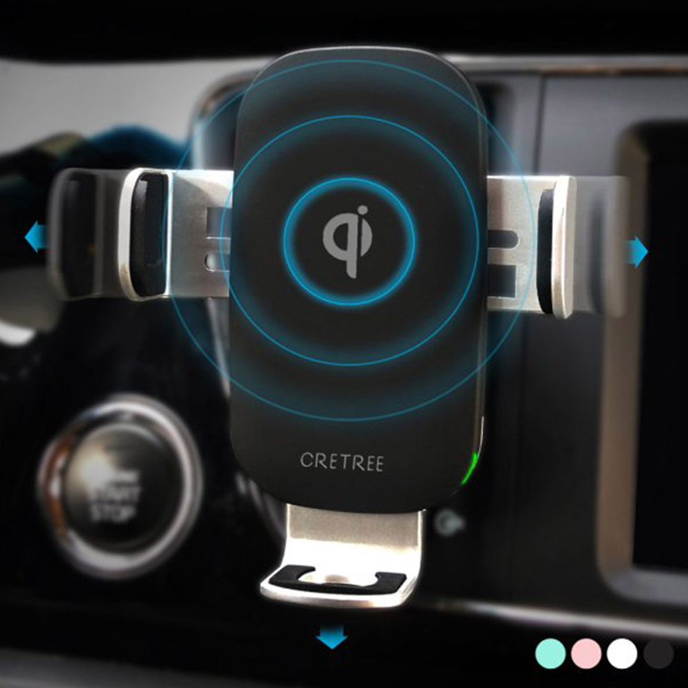 스마트폰 거치대 (CC-5) 오토센스, 고속무선충전, 민트