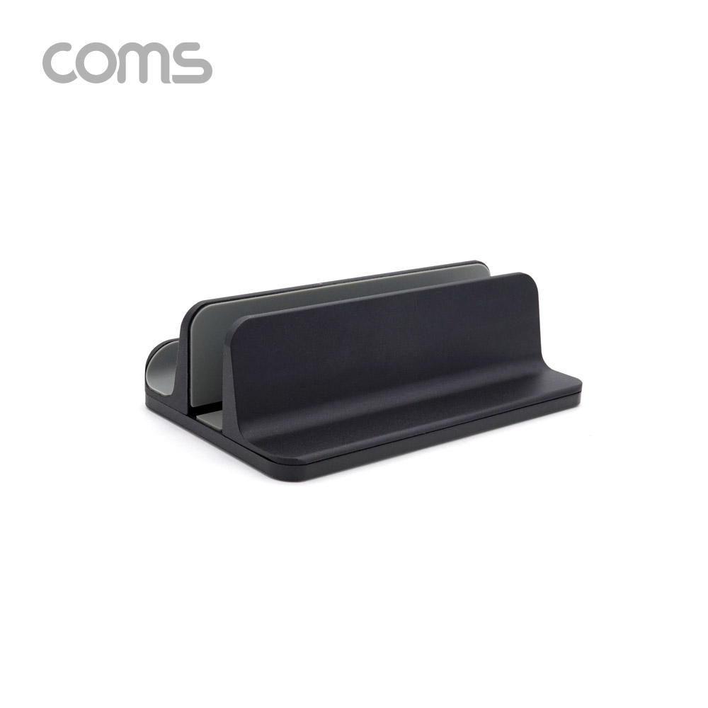 Coms 2 in 1 노트북&태블릿 거치대 / 노트북 수직 스탠드 / 태블릿 거치 / 알루미늄
