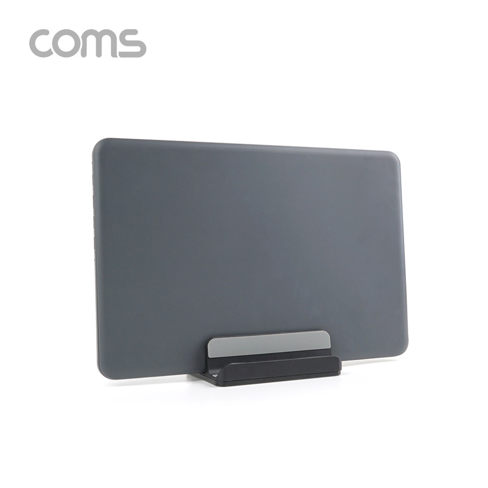 Coms 2 in 1 노트북&태블릿 거치대 / 노트북 수직 스탠드 / 태블릿 거치 / 알루미늄