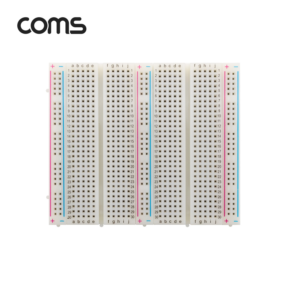 Coms 브레드보드 / 빵판 / 750핀 (99x84x8.5mm)