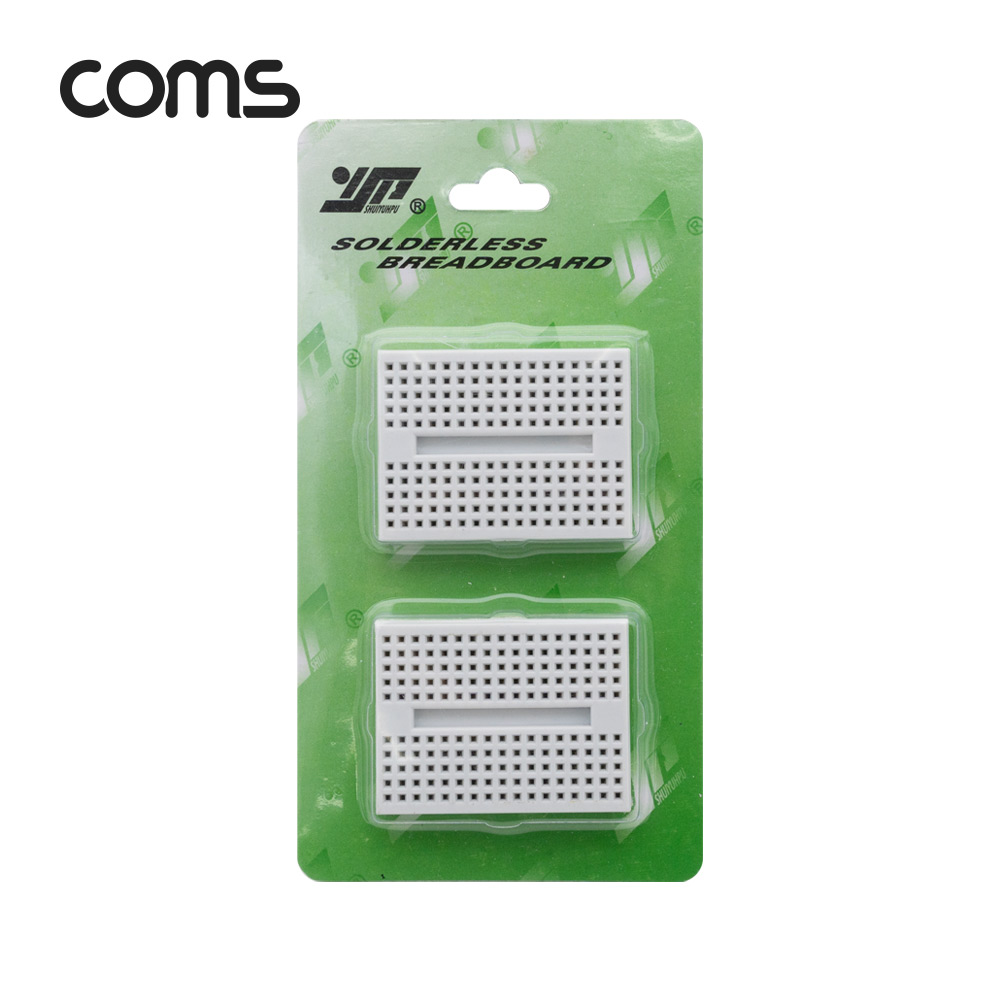Coms 브레드보드 / 빵판 / 170핀X2 (34.5x45x8.5mm)