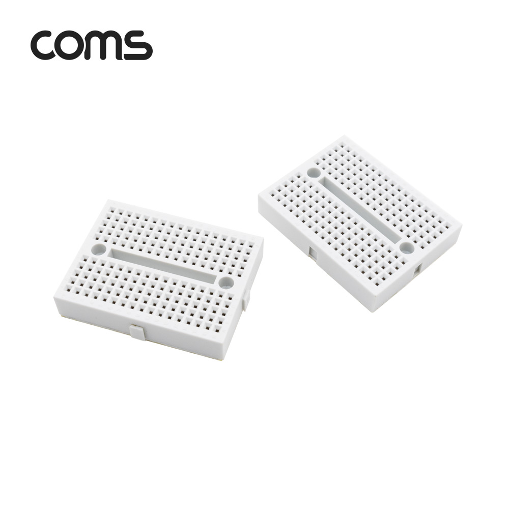 Coms 브레드보드 / 빵판 / 170핀X2 (36x47x8.5mm)