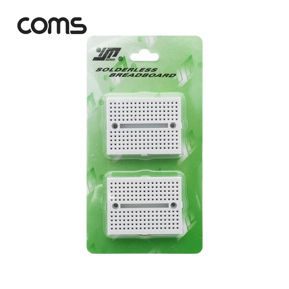 Coms 브레드보드 / 빵판 / 170핀X2 (36x47x8.5mm)
