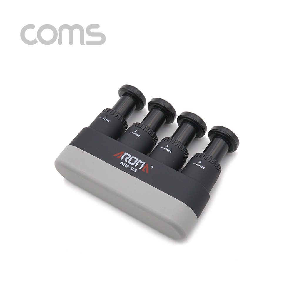 Coms 손가락 악력기(강약조절 4~7 Lb) 지압 / 악기연주자 /손가락 개별훈련