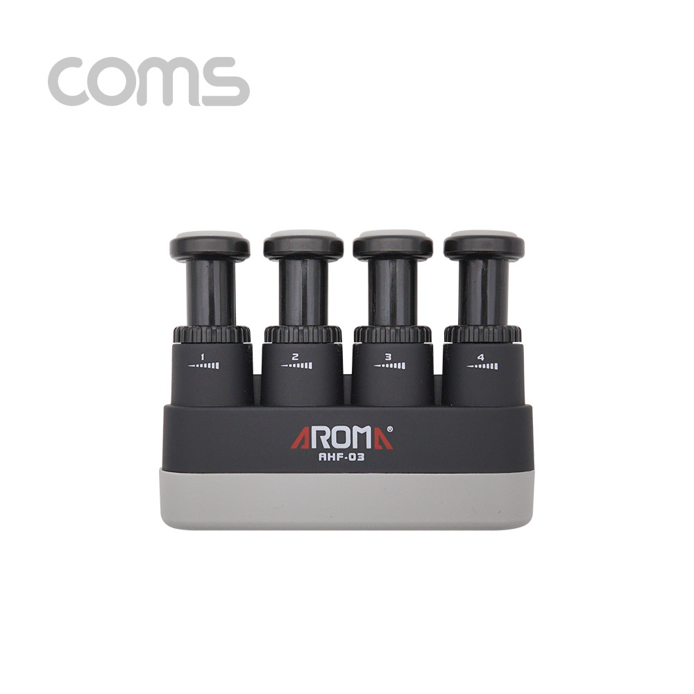 Coms 손가락 악력기(강약조절 4~7 Lb) 지압 / 악기연주자 /손가락 개별훈련