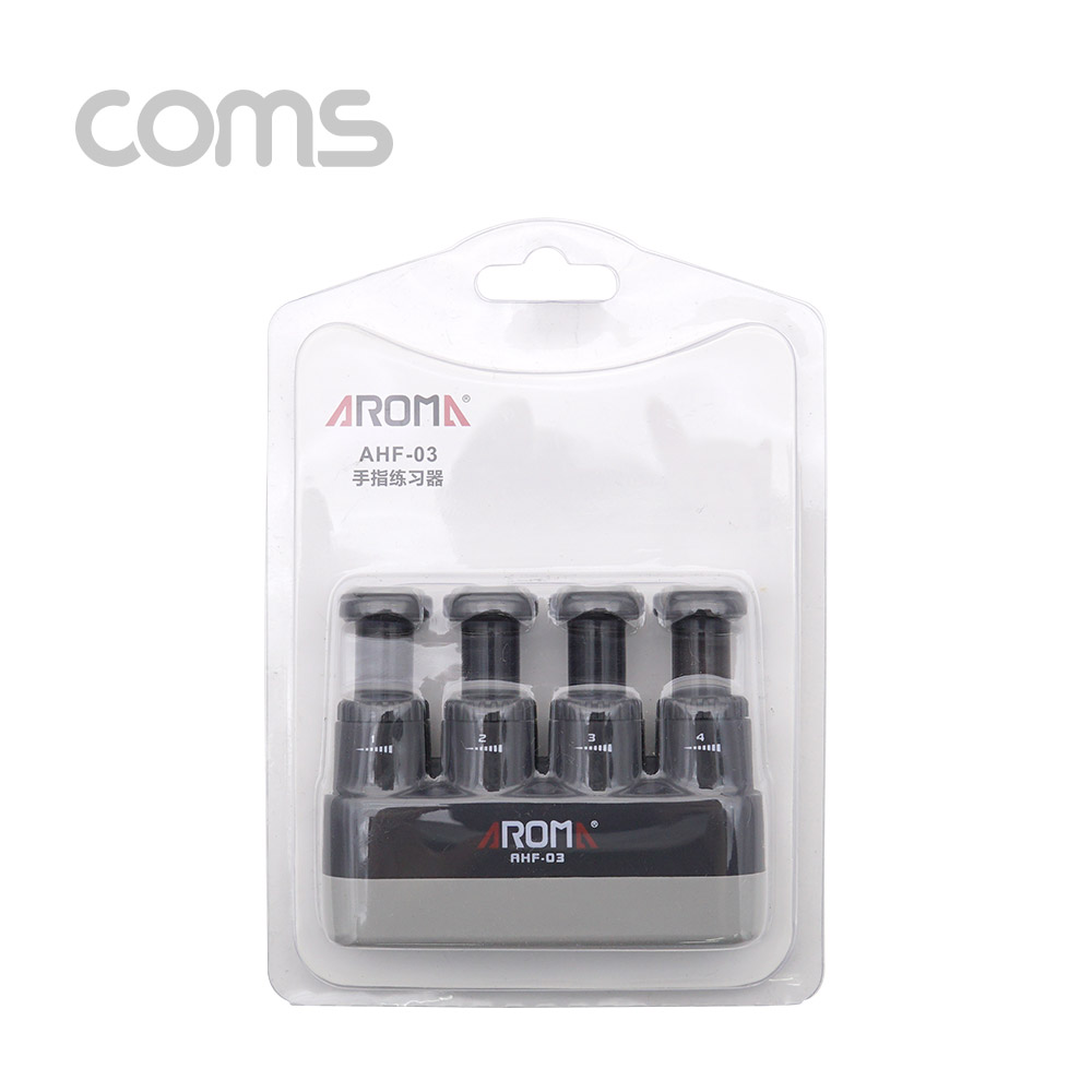 Coms 손가락 악력기(강약조절 4~7 Lb) 지압 / 악기연주자 /손가락 개별훈련